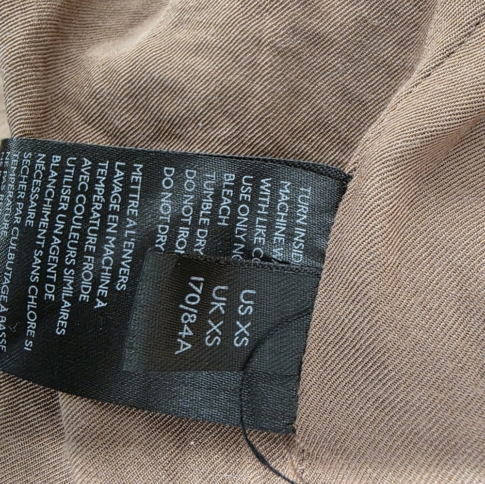 We The Free Charcoal Leather Jacket - Picture 6 of 7
